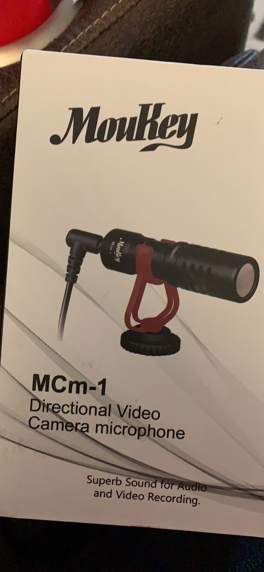 Moukey Microphones MCM-1 DSLR Camera Microphone, External Video Shotgun