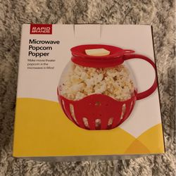 Microwave Popcorn Popper. Brand New.