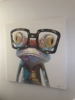 Painting on Canvas , 40"x 40"