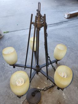 Chandelier Bronze