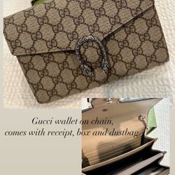 Authentic Gucci Wallet On Chain