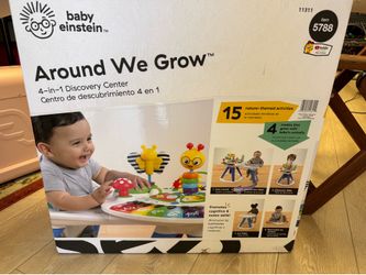 Baby Einstein Around We Grow 4-in-1 Walk-Around Discovery Activity Center