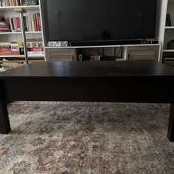 Hidden Storage IKEA coffee table (will take BEST OFFER)
