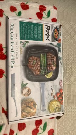 9 Inch Cast Iron Grill Pan