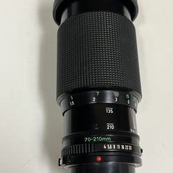 Canon FD 70-210mm f/4 FD Lens