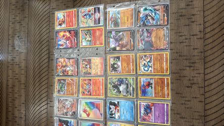 Pokémon TCG Card Lot in Binder Pages
