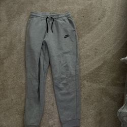 Grey Nike Tech Pants Youth Extra Large 