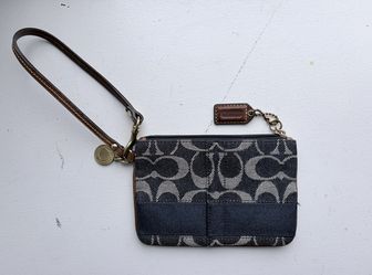 Coach Zip Pouch 