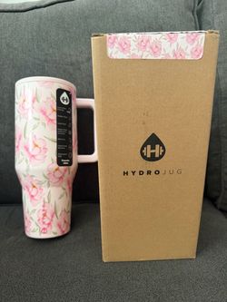 Hydrojug Traveler 40oz Jessica Limited Edition Water Tumbler New In Box