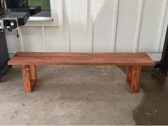 Farmhouse Bench Honey Stain (6ft) ***New***
