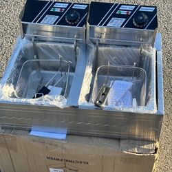 Brand New Double Deep Fryer Commercial For $90 