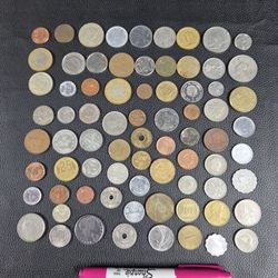 (75) Foreign Coins Great Starter Set For Any Collector 