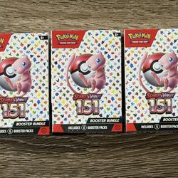 151 Booster Bundles