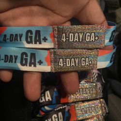 Lollapalooza 2023 SUNDAY GA+ Plus Wristband