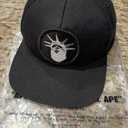 100% Authentic BAPE A Bathing Ape NYC Statue of Liberty Snapback Cap SOLD OUT INSTANTLY 