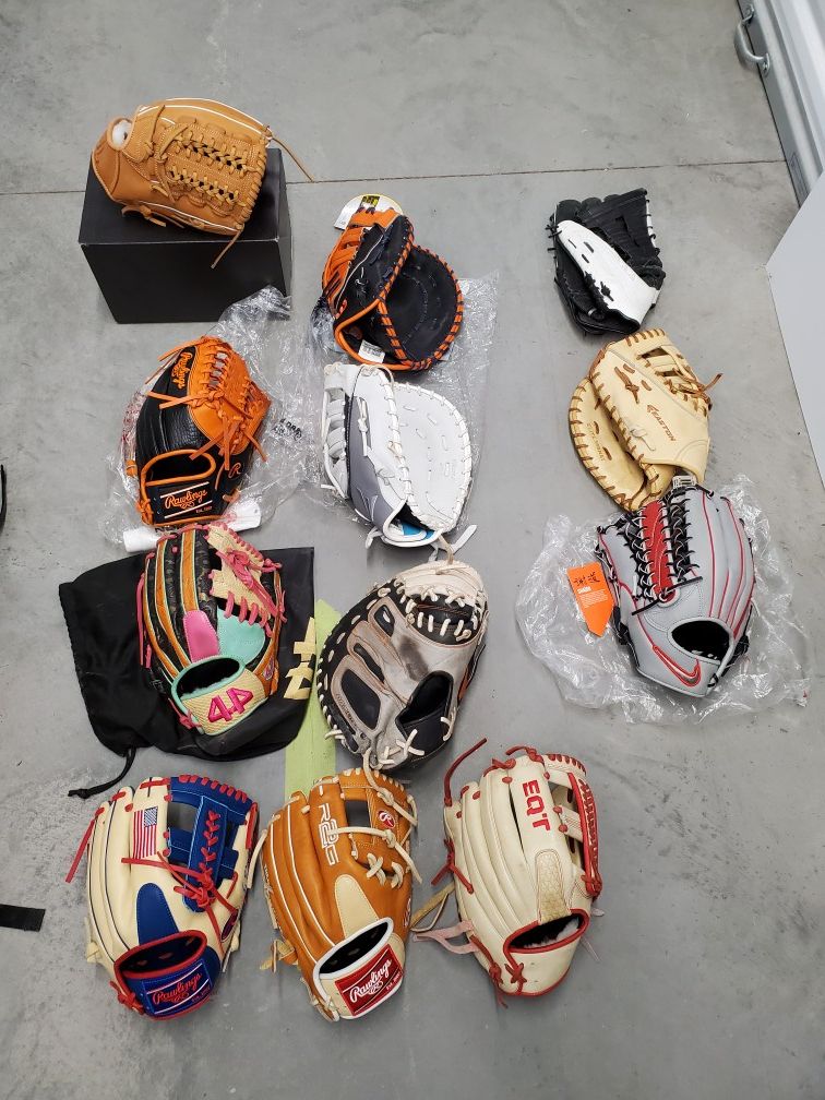 Baseball softball gloves