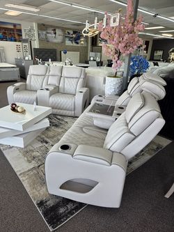 ππ SofΓ‘ LoveSeat Ice