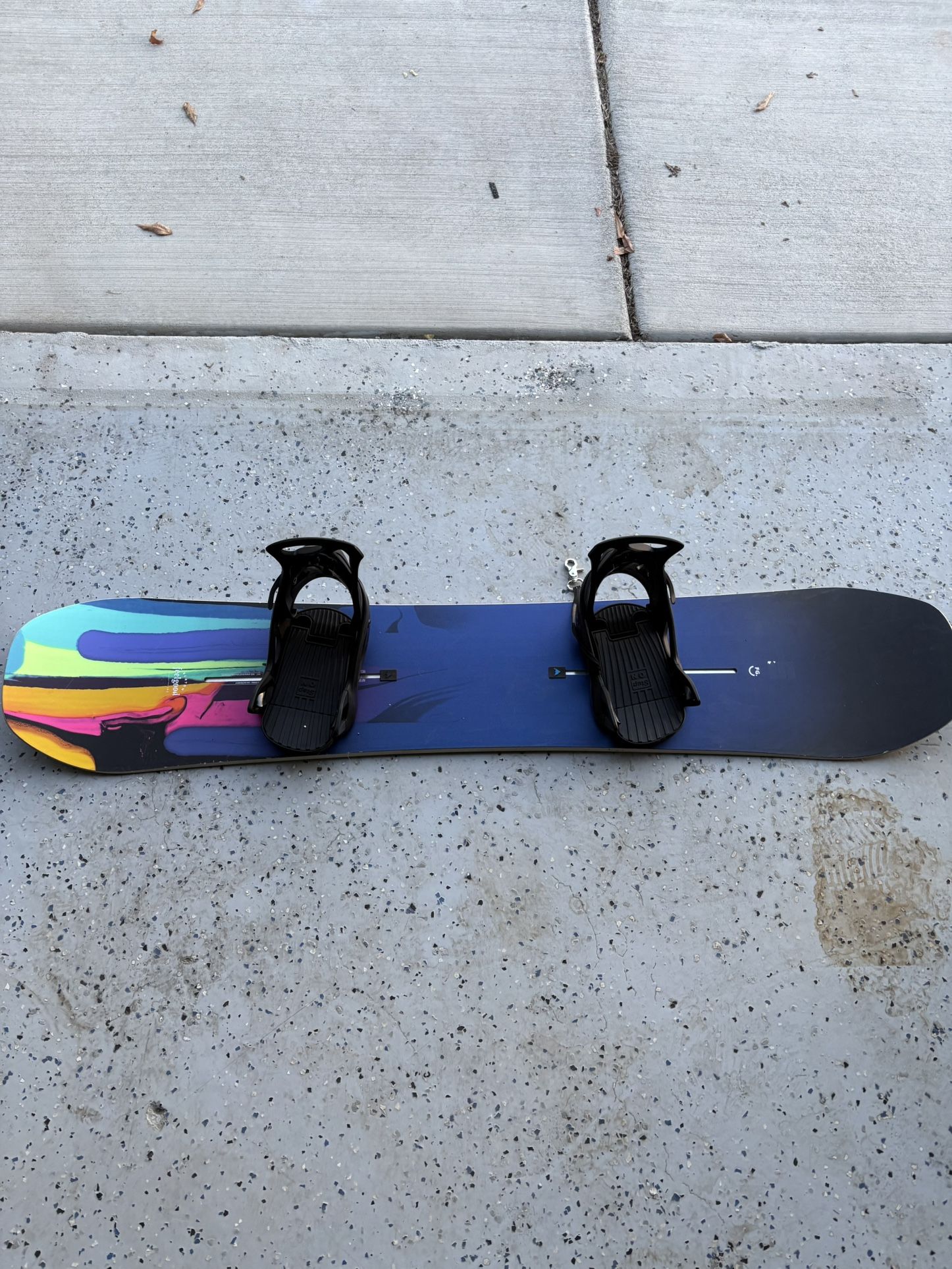Burton Step-on Snowboard 142 CM Complete Setup with boots and Bindings