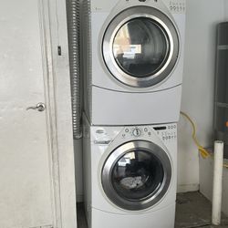 Washer and dryer