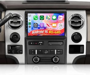 Rimoody 4G+64G Android 15 Car Stereo for Ford F150 SVT Raptor 2009-2012