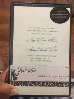50 new wedding invitations