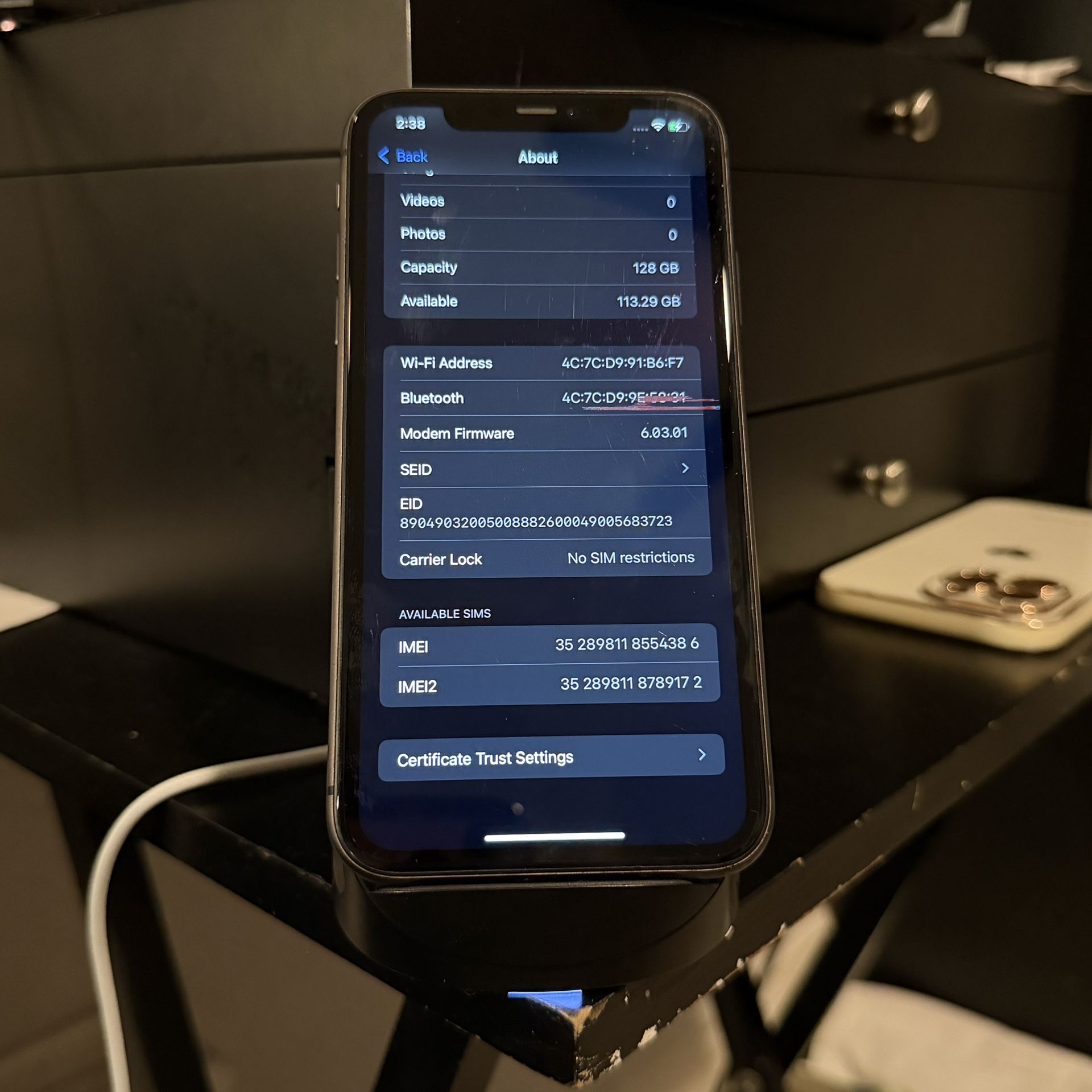 iPhone 11 ‘Space Black’ Unlocked 128GB