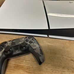 Ps5 Slim Digital With Camo Remote