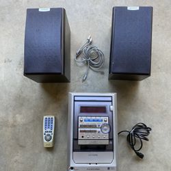 Stereo Shelf System (CD/cassette/AM-FM radio/aux Input
