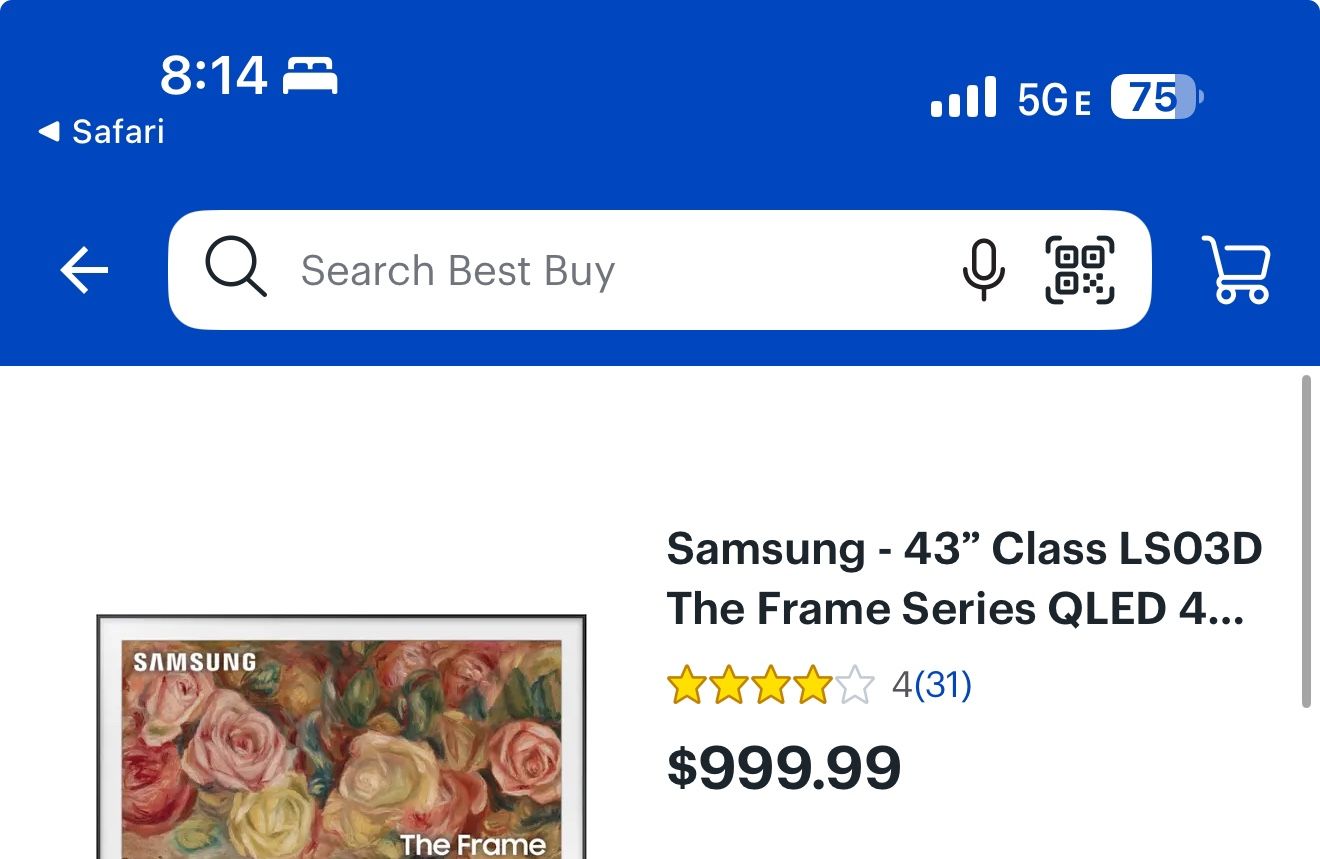 Samsung 43 Inch Frame