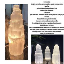 Lámpara Selenite 