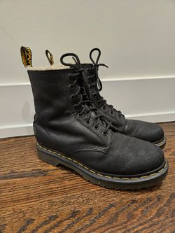 Dr. Martens Women's Faux Fur Lined Lace Up Boots