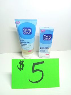 Clean & Clear Acne Cleasner & Spot Treatment 