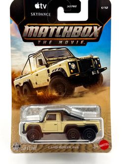 Matchbox 1:64 Scale Diecast Model - Land Rover 6x6