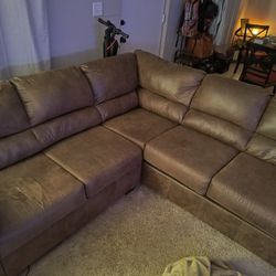 Sectional Leather Couch