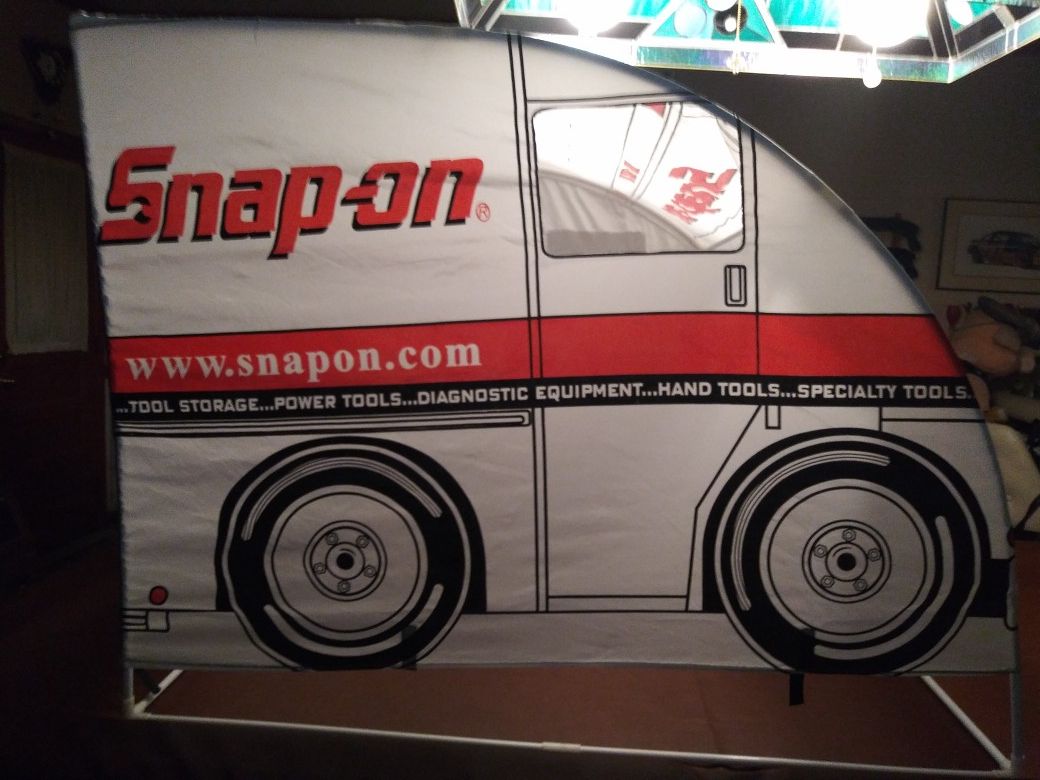 Rare Snapon tools kids truck tent