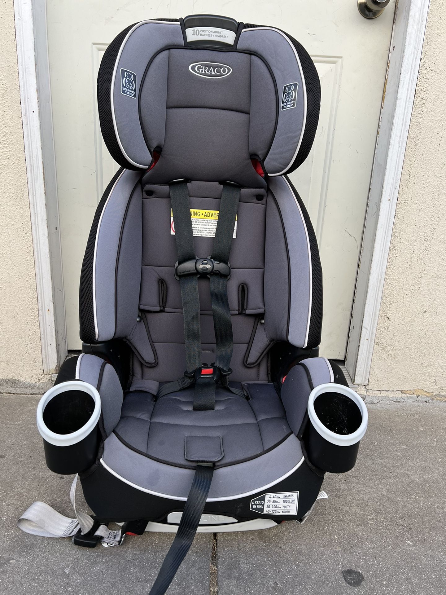 CAR SEAT GRACO 10 POSITIONS CONVERTIBLE