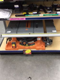 Ridgid Table Saw