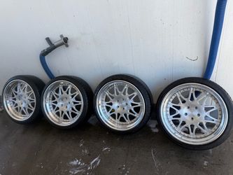 Infinitewerks 20s 3 piece wheels 5x114