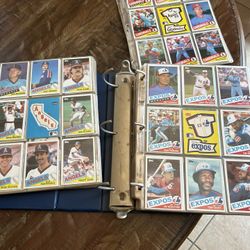 Baseball Cards ‘85-‘87
