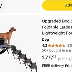 Portable Dog Stairs Brand New Exactly Like The Picture
