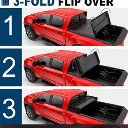 Tonneau 3 Fold Flip Over Bed Cover