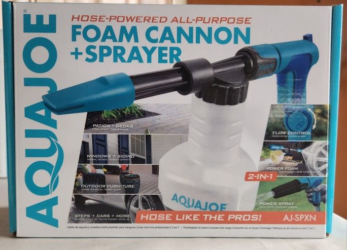 Aquajoe Foam Cannon +Spray