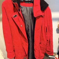 Red/black Fleet Street jacket
