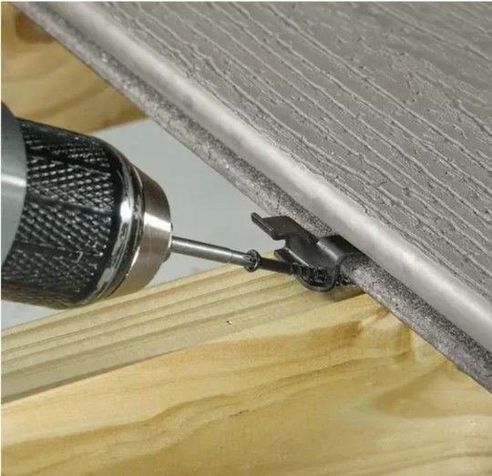 COMPOSITE DECK HIDDEN FASTENERS FOR TREX FIBERON VERANDA DECKING BOARDS CLIPS SCREWS START STOP