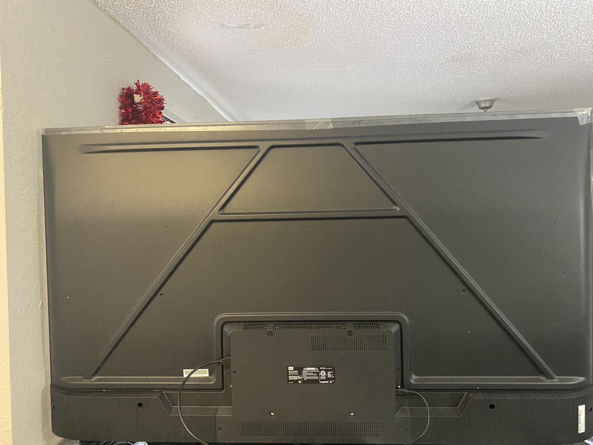 65 Inch TLC New 4K With Sound Bar