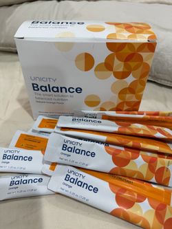 Unicity Balance - Orange Flavor Fiber Drink Mix
