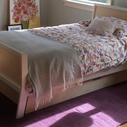 Children Bed With Trundle Underneath