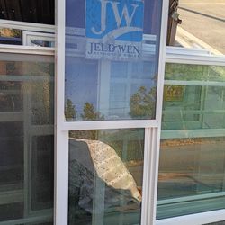 23x56 block -new construction window open up, no screen,dark low e, argon double panels glass