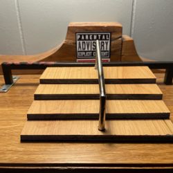 4 Stair With Rail Obstacle For Fingerboards