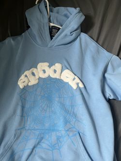 Blue Sp5der Hoodie